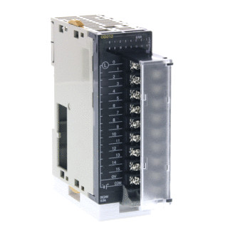 Omron CJ I/O 16 uit transistor NPN 12 tot 24 VDC/0,5 A