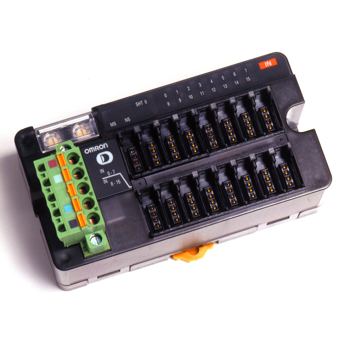 Omron Decentrale I/O DRT (DeviceNet) Devicenet I/O terminal. 16 in, 24 VDC NPN, E-con aansluiting