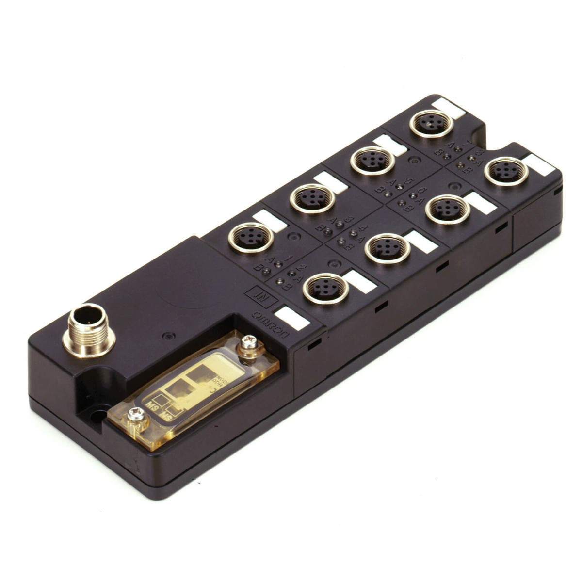 Omron Decentrale I/O DRT (DeviceNet) Devicenet I/O terminal, 8 in, ip67, lasspetterbestendig, 24 VDC PNP, C