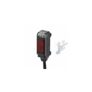 Omron Fotocellen E3T Coaxiale Retroreflectie, 30-200 MM, smal, 12-24 VDC, NPN, do, M2 beves