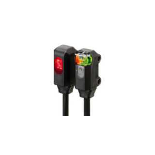 Omron Fotocellen E3T Zender-Ontvanger, 1 M, smal, 12-24 VDC, NPN, lo, M2 bevestigingsgaten,