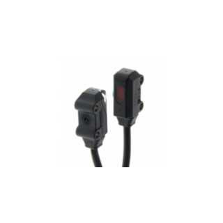 Omron Fotocellen E3T Zender-Ontvanger, 1 M, smal, 12-24 VDC, PNP, do, M2 bevestigingsgaten,