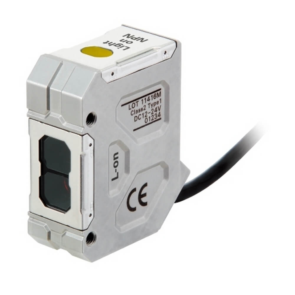 Omron Fotocellen E3Z Photoelectric Sensor, compact square, sus body, oil-resistant, through
