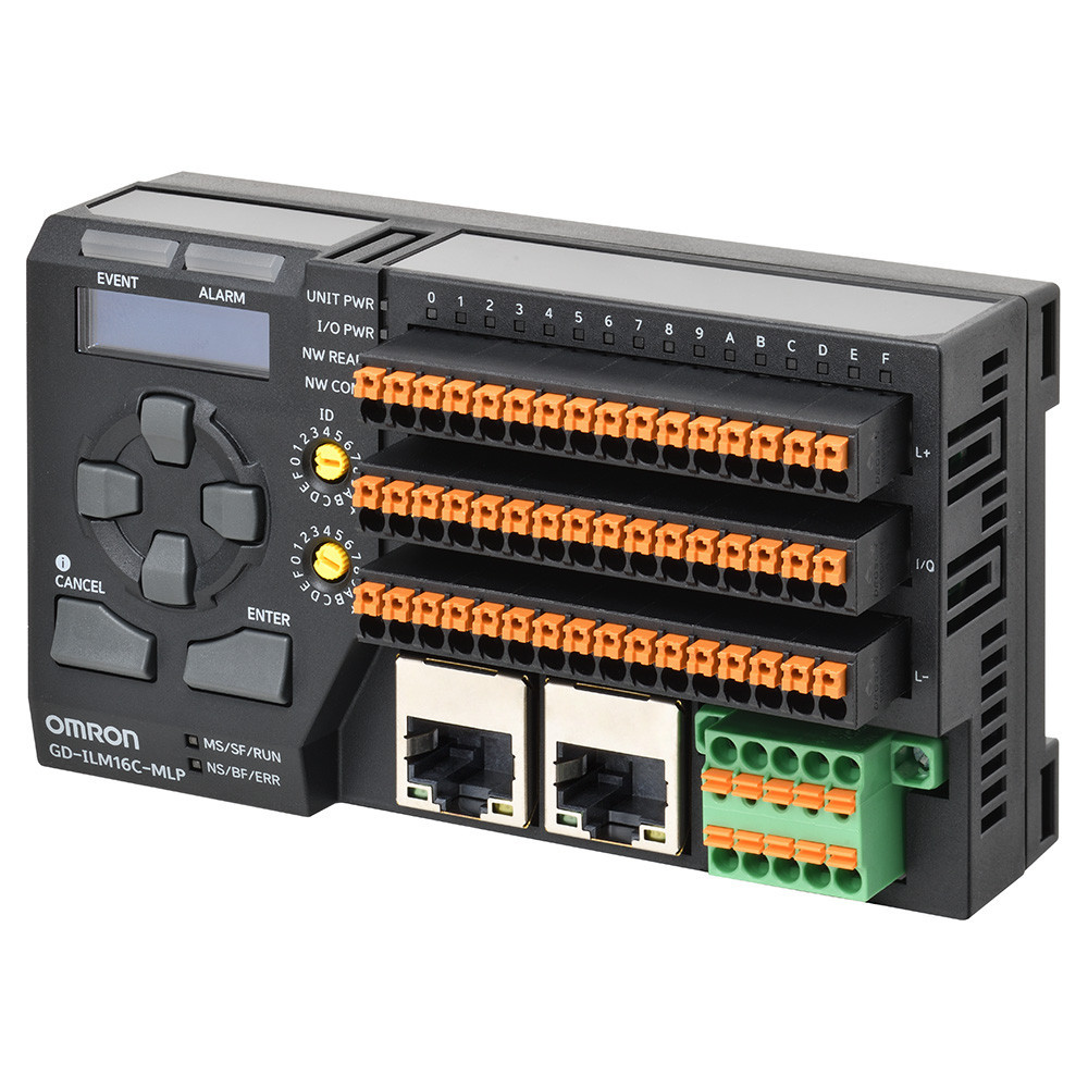 Omron GD-series Io-Link master unit, ethetnet/ip, modbus/TCP, CC-link ie field basic,