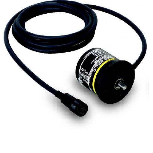 Omron Gray-code 5 KHZ 256 pulsen/omwenteling 12-24 VDC open collector uit