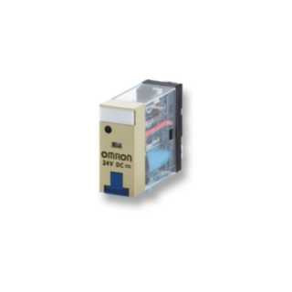Omron Industriele relais G2R-S Relay, plug-in, SPDT, 10 A, mech. & led indicator, test button, 6 VDC