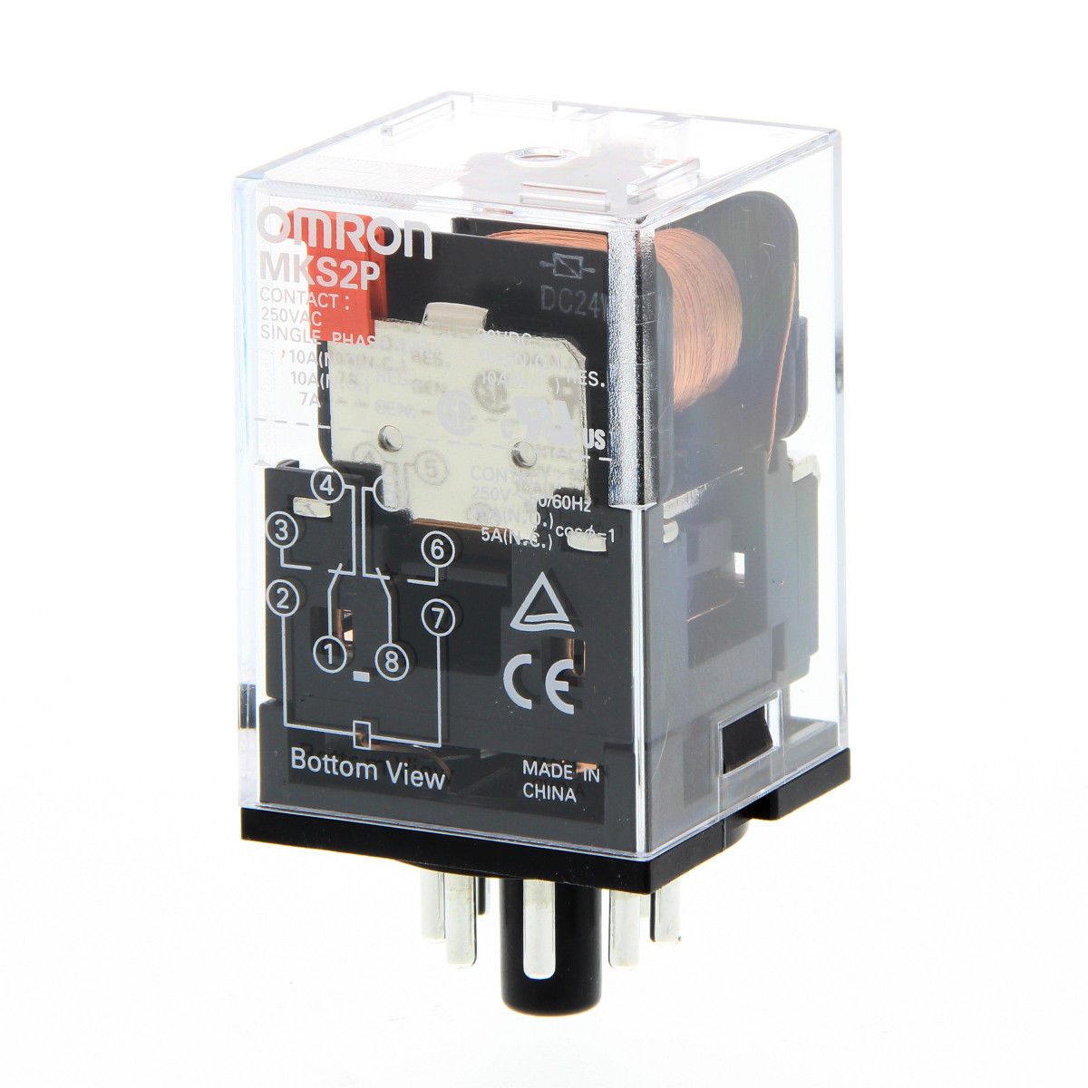 Omron Industriele relais MK-I/-S Components, industrial relays, MK-I/-S, MKS2P-2 12VDC