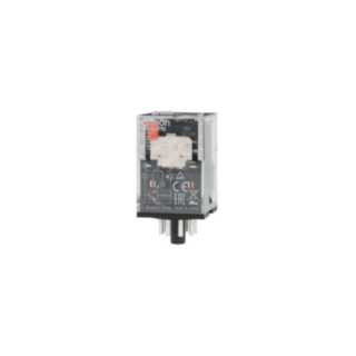 Omron Industriele relais MK-I/-S Relay, plug-in, 8-pin, DPDT, 10 A, mech & led indicator