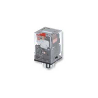 Omron Industriele relais MK-I/-S Relay, plug-in, 8-pin, DPDT, 10 A, mech & led indicator, test button