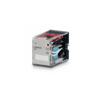 Omron Industriele relais MY-S Schakelrelais MY, 4 wisselcontacten, 24 VDC/5 A, 4-polig, instee