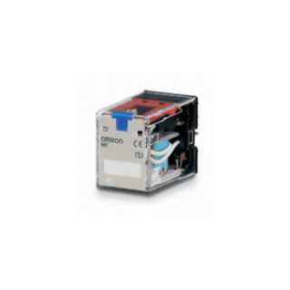 Omron Industriele relais MY-S Schakelrelais MY, 4 wisselcontacten, 24 VDC/5 A, 4-polig, instee