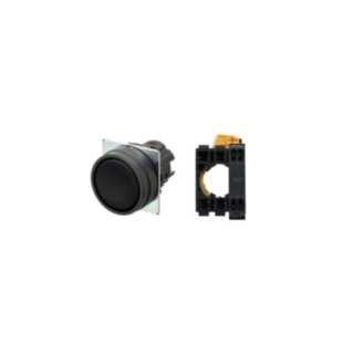 Omron Industriele schakelaars A22 Drukknop A22nn Ø22, compleet, ip66, plastic rand, vlak - laag, terugve
