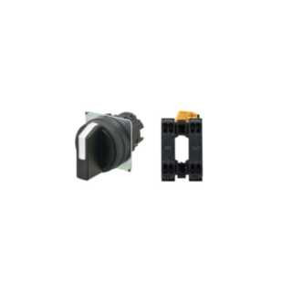 Omron Industriele schakelaars A22 Selector A22ns Ø22, 3 position, non-lighted, bezel plastic, auto reset