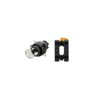 Omron Industriele schakelaars A22 Sleutel-Keuzeschakelaar a22nk Ø22, compleet, ip66, 2 posities, plastic