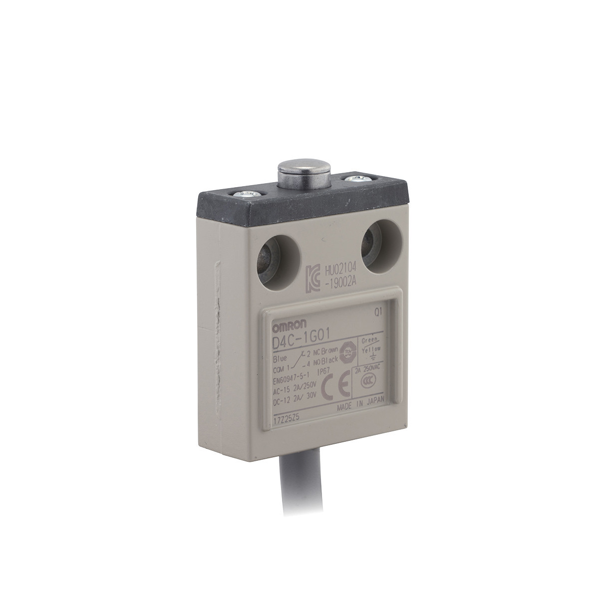 Omron Industriele schakelaars D4C Compacte Ingesloten eindschakelaar