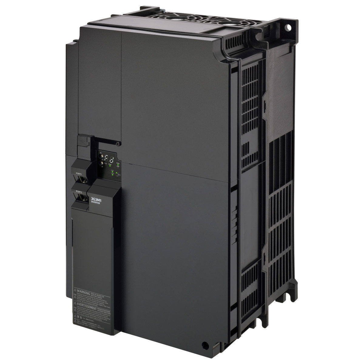 Omron Inverter M1 M1 Ac-aandrijving, 22/30 KW (HD/ND), 45/60 A (HD/ND), 400 vac, 3~ invo