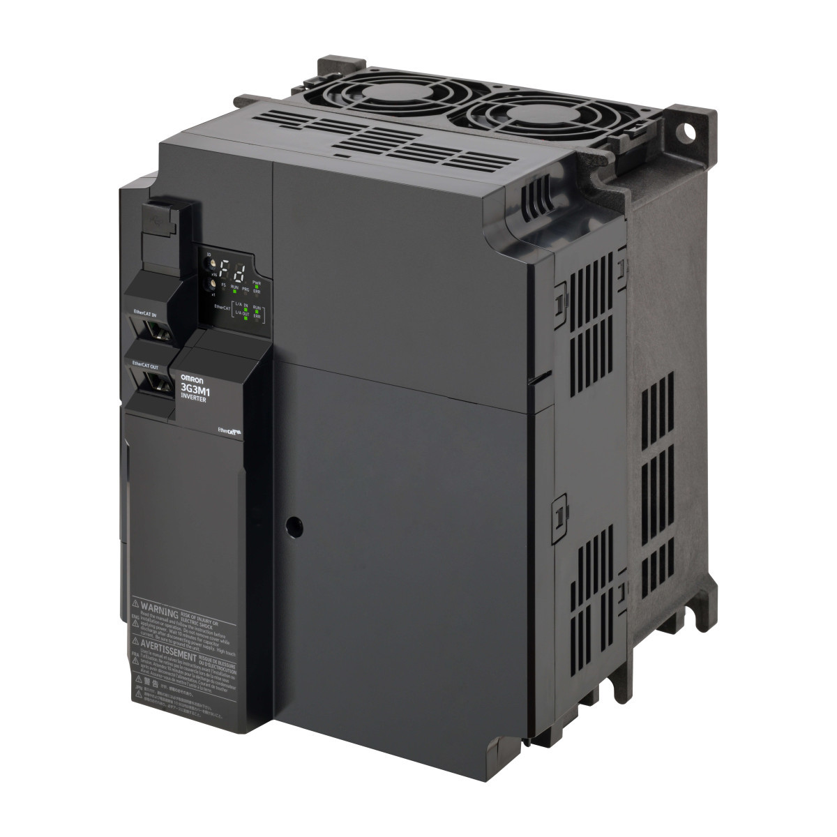 Omron Inverter M1 M1 Frequentieregelaar, 11/15 KW (HD/ND), 24/31 A (HD/ND), 400 vac, 3~