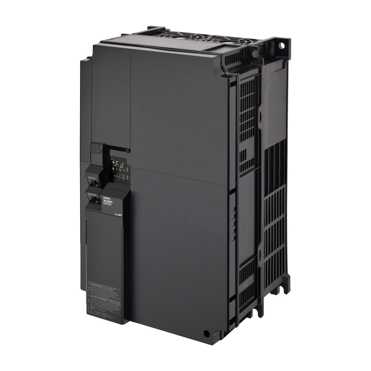 Omron Inverter M1 M1 Frequentieregelaar, 18,5/22 KW (HD/ND), 39/45 A (HD/ND), 400 vac, 3