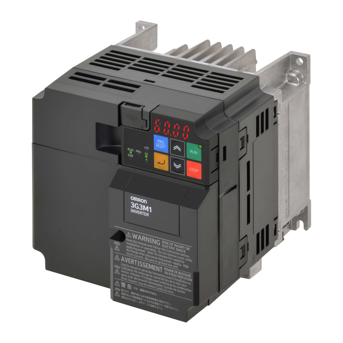 Omron Inverter M1 M1 Frequentieregelaar, 2,2/2,7 KW (HD/ND), 11/12 A (HD/ND), 200 vac, 1
