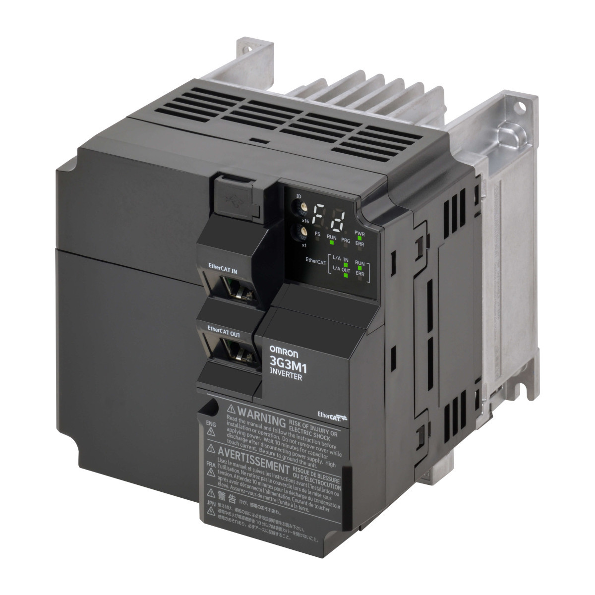 Omron Inverter M1 M1 Frequentieregelaar, 2,2/2,7 KW (HD/ND), 11/12 A (HD/ND), 200 vac, 1