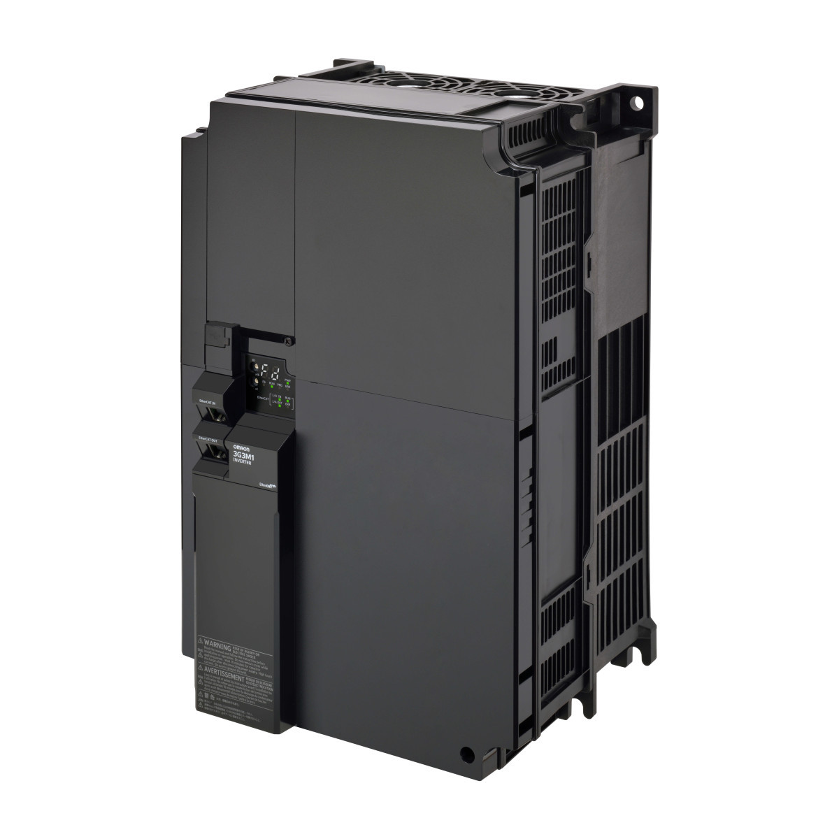 Omron Inverter M1 M1 Frequentieregelaar, 22/30 KW (HD/ND), 45/60 A (HD/ND), 400 vac, 3~