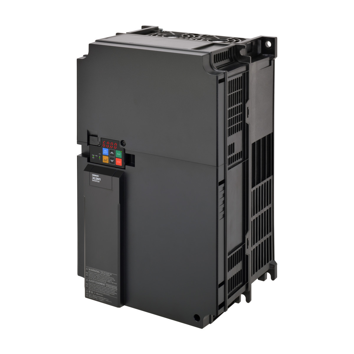 Omron Inverter M1 M1 Frequentieregelaar, 22/30 KW (HD/ND), 45/60 A (HD/ND), 400 vac, 3~