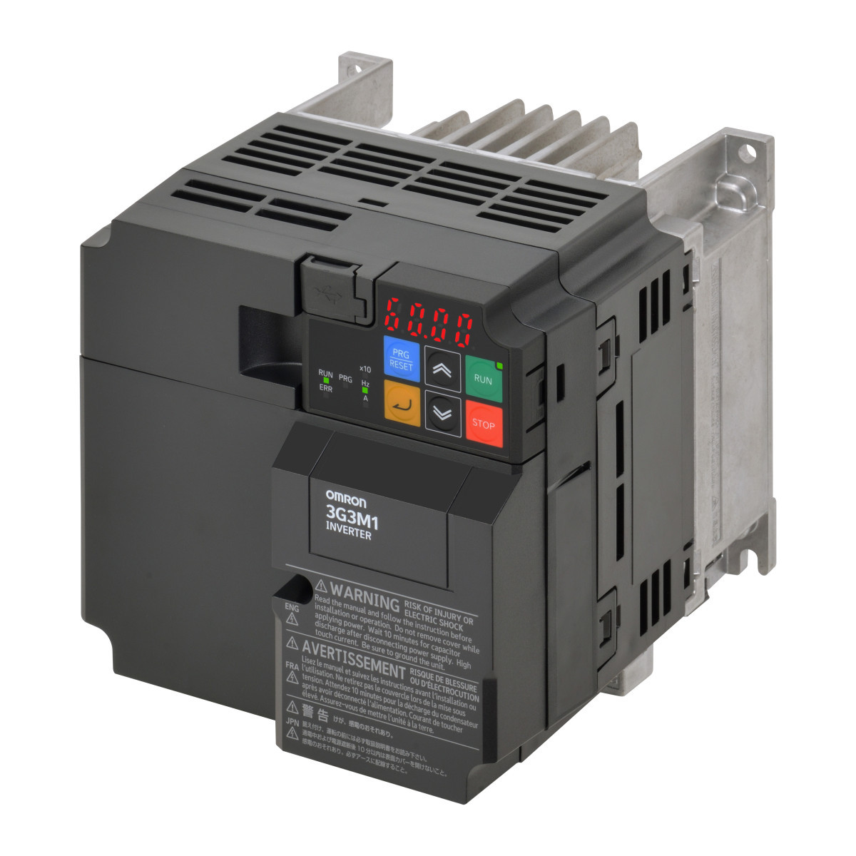 Omron Inverter M1 M1 Frequentieregelaar, 3,0/4,0 KW (HD/ND), 7,2/8,8 A (HD/ND), 400 vac,