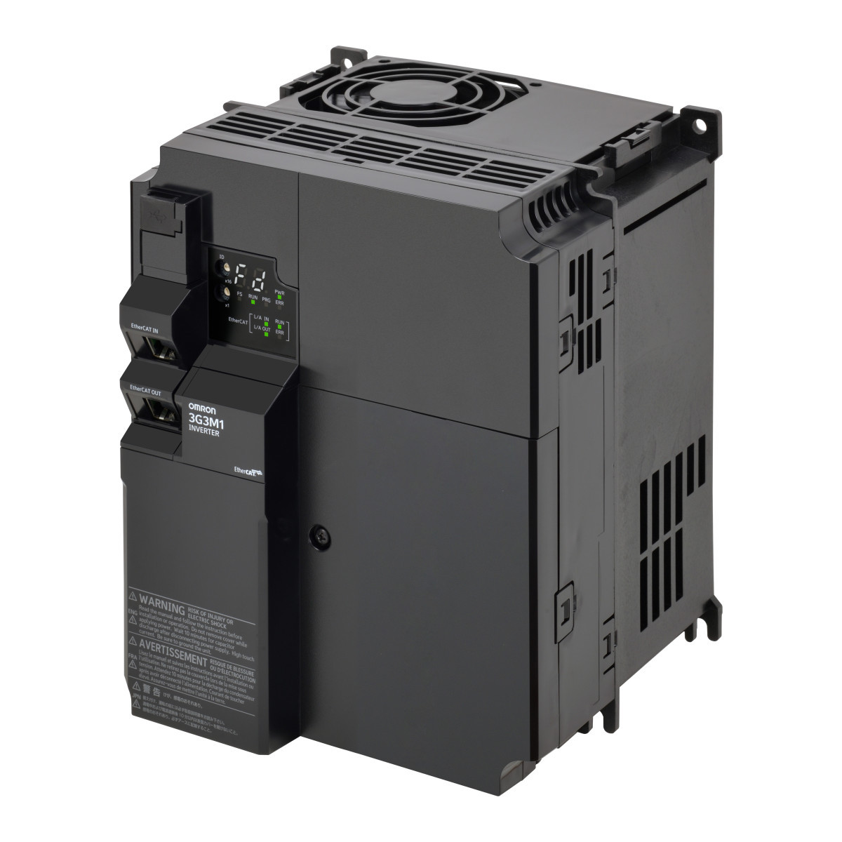 Omron Inverter M1 M1 Frequentieregelaar, 5,5/7,5 KW (HD/ND), 14,8/17,5 A (HD/ND), 400 va