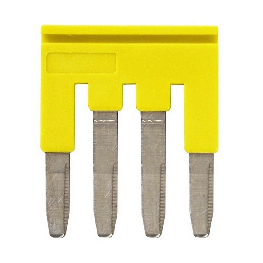 Omron Klemmenstrook schroefAccessoires Aansluitklem, doorverbindingsbrug, voor 4.0MM2 schroefaansluiting, 4 O