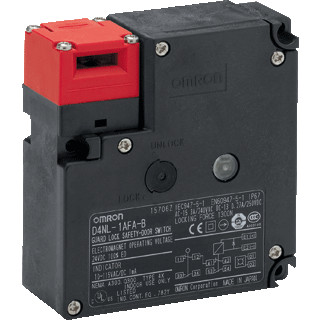 Omron Kunststof 1NC/1no+1nc/1no mechanische vergrendeling 24 VDC elektr