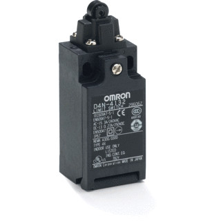 Omron Kunststof hefboom met rol 1NC/1no 10 A PG 13.5 schroefdraad