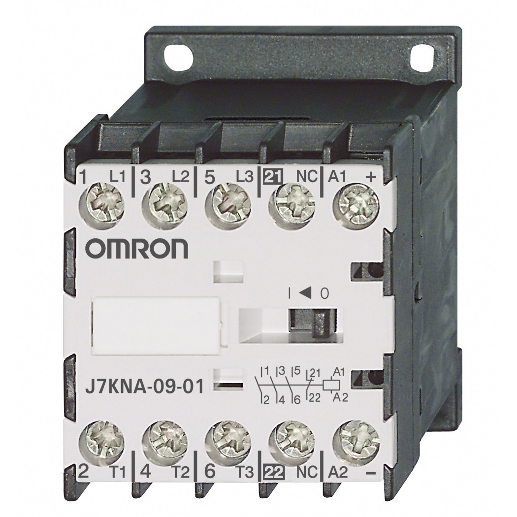 Omron Laagspanningsmateriaal J7KN contact Mini-Magneetschakelaar, j7kna, 4 KW, 9 A (ac-3, 400 vac motor), 3-poli