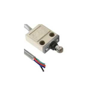 Omron Industriele schakelaars D4C Metaal, plunjer rol, ip67, snap-action, 1 X wissel, 5 A, 3 M S-flex ka