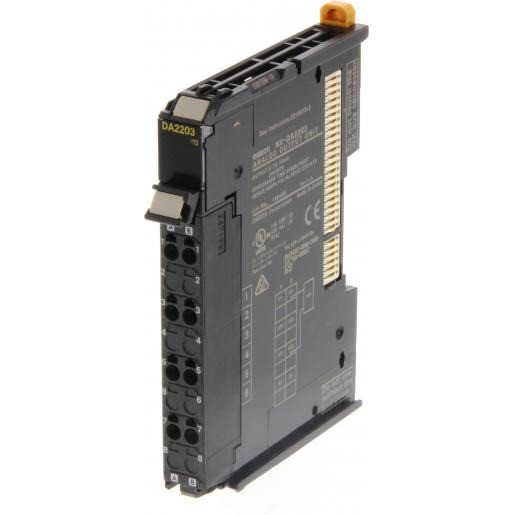 Omron NX I/O analoog 2 uit 4-20 ma resolutie 1/8000 conversietijd 250 U
