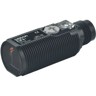 Omron Objectrefl 1 M infrard led 10-30VDC PNP lo/do M12 con
