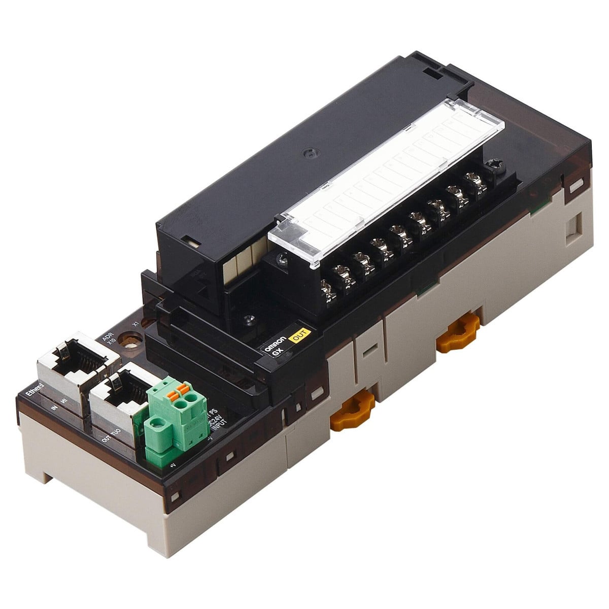 Omron Overige decentrale I/O Ethercat I/O terminal, 16 uit, relais 2 A, schroefaansluiting