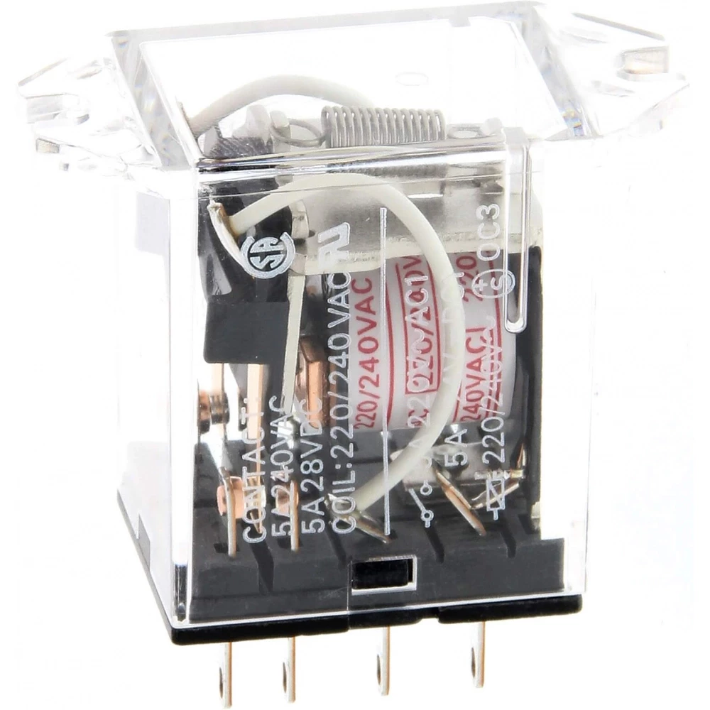 Omron Overige industriele relais Relay, plug-in, 8-pin, DPDT, 10 A, case-surface mounting