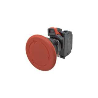 Omron Overige veiligheidscomponenten Noodstopschakelaar, push-in, niet-verlicht, diameter van 60 MM, drukke