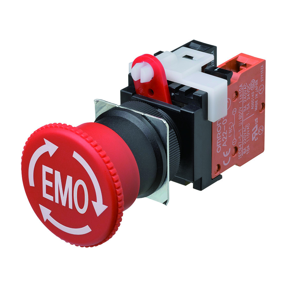 Omron Overige veiligheidscomponenten Safety, safety products, other safety, a22e-M-01-emo