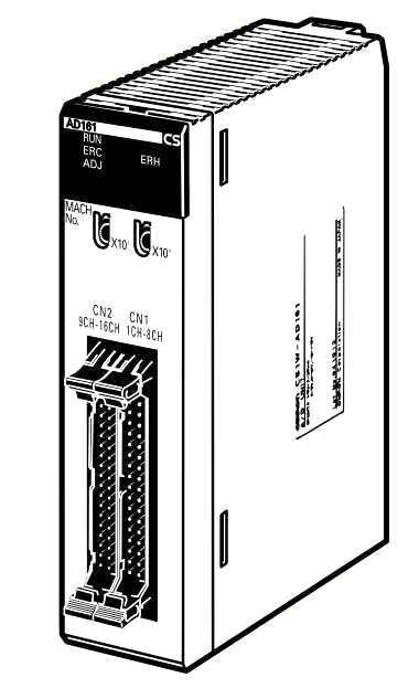 Omron Programmeerbare besturingen CS1 16 Analoog in, 13 bits, omschakelbaar: -10-10 V, 0-10 V, 0-5 V, 1-5 V,