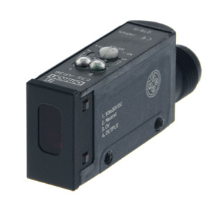 Omron Retroreflectie 2 M polarisatiefilter horizontaal PNP M12 connecto