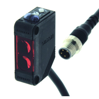 Omron Retroreflectie 4 M polarisatiefilter PNP ip67 0,3 M