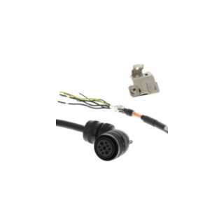Omron Servo-2 Accessoires 1S Serie flexibele voedingskabel, 40 M, met rem, 230 V: 900 W - 1,5 KW