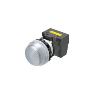 Omron Speciale industriele Schakelaars Indicatielamp M22N Ø22, compleet, ip66, bolle lens, wit, 220-240 vac,