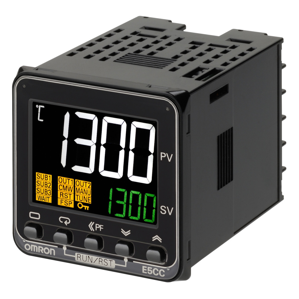Omron Temp. & Procesregelaars E5_C serie Temperature Controller, 1/16 din (48x48 MM), 0/4-20 ma current output,