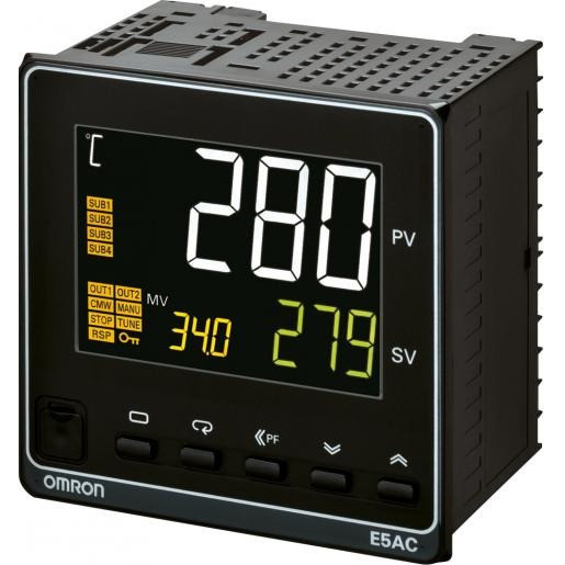 Omron Temperatuurregelaar 96x96 MM sensor ingang: temp.