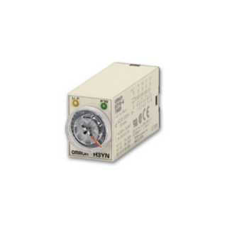 Omron Tijdrelais H3Y Tijdrelais, H3YN, 29x21,5 MM, multifunctie, uitgang: 4X wisselcontact,