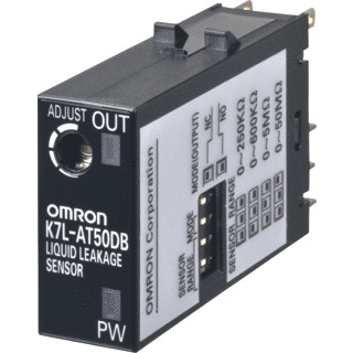 Omron Vloeistoflekkage sensorversterker K7L instelbaar 250 K ohm tot 50 M