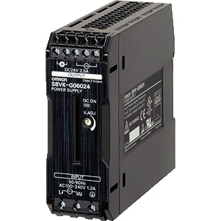 Omron Voeding S8VK-G,12DC/4,5a,60W,din-rail,100-240ac in,met behuizing