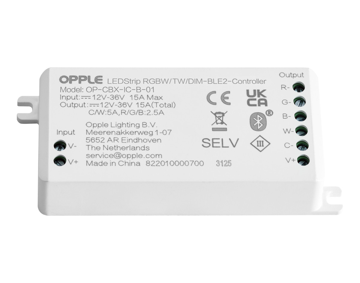 Opple Accessoires Ledstrip RGBW/TW/dim-ble2-controller